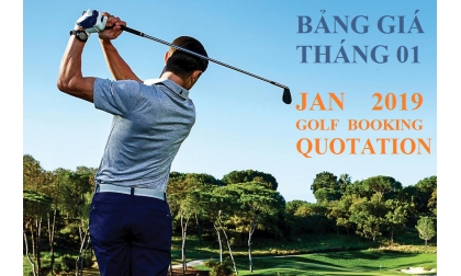  [INTERGOLF - Promotion] Price list of booking TeeTimes January, 2019 골프장 가격표