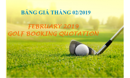  [INTERGOLF - Khuyến mại - PROMOTION]  BẢNG GIÁ ĐẶT GIỜ CHƠI GOLF THÁNG 02/2019 - FEB 2019 InterGolf Booking Quotation