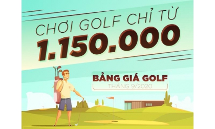  [INTERGOLF - ƯU ĐÃI] BẢNG GIÁ ĐẶT SÂN GOLF TRONG THÁNG 9 CHỈ TỪ 1.150k/18holes