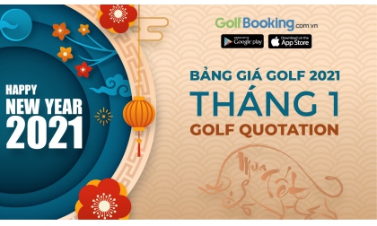  [HOT PROMOTION INTERGOLF 2021] - BẢNG GIÁ  ĐẶT SÂN GOLF MÙA TẾT 