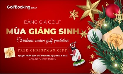  BẢNG GIÁ GOLF MÙA GIÁNG SINH - Christmas season golf quotation